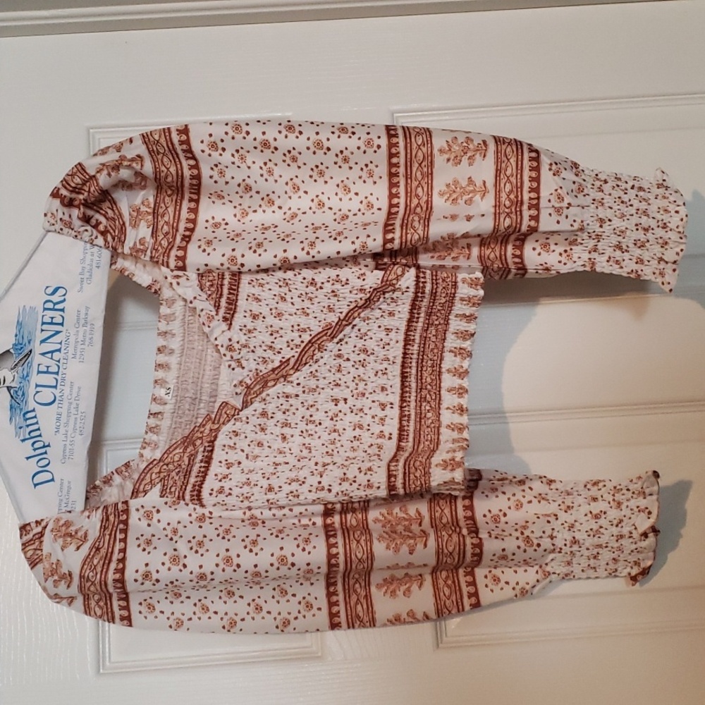 Long sleeve crop top. Shein, sz. XS